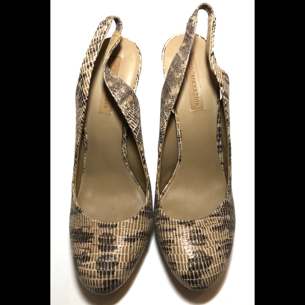 Snakesskin BCBGMAXAZRIA, New sz 10